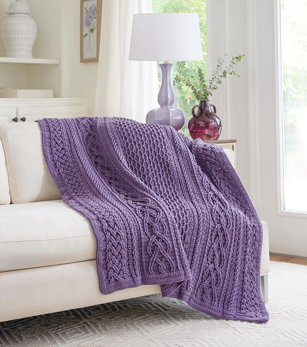 Diamonds & Cables Blanket - Image 39