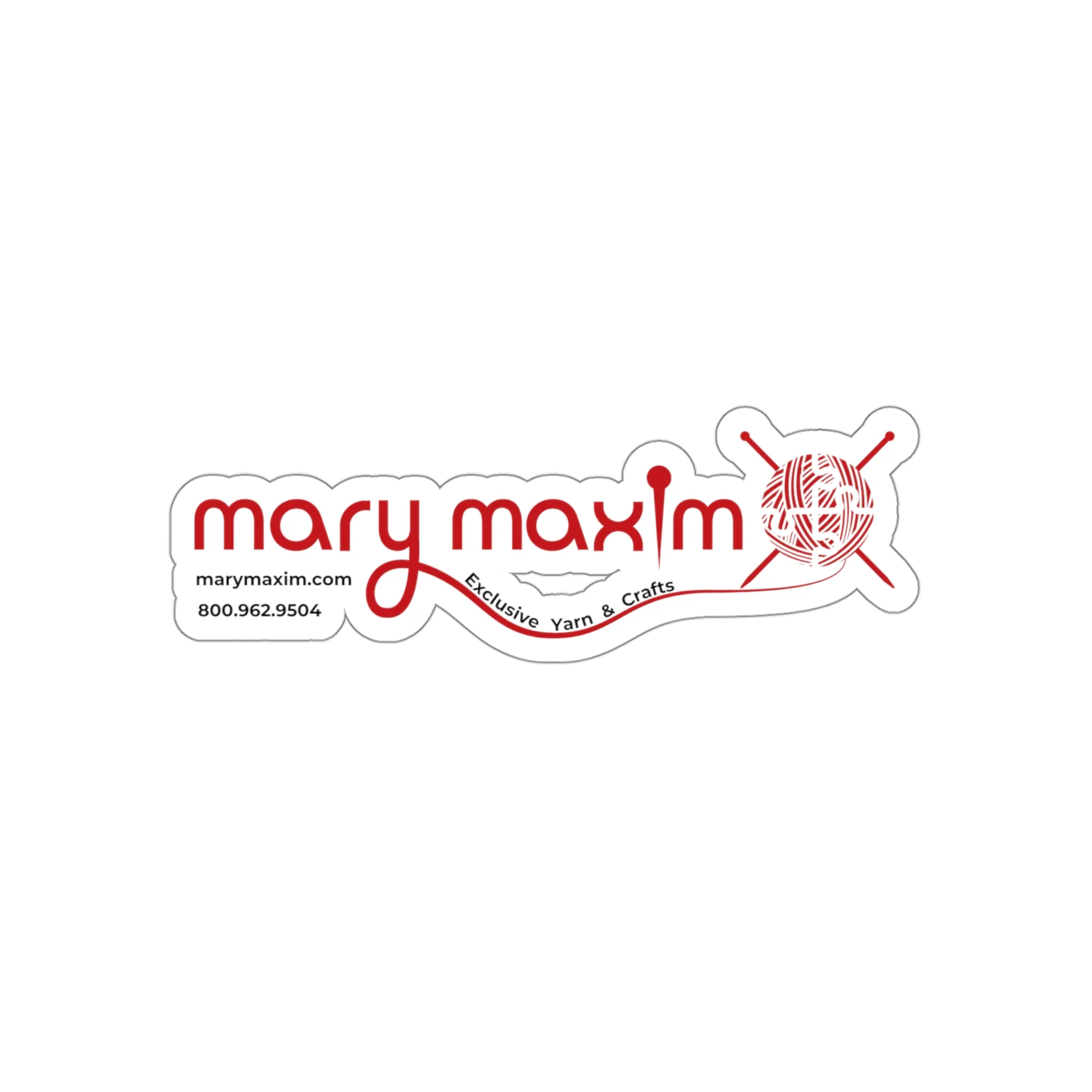 Mary Maxim Die-Cut Sticker - Image 4