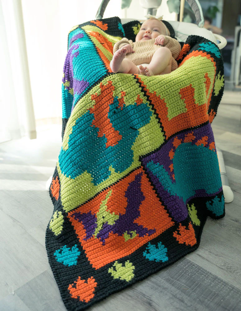 Dino Friends Toddler Blanket - Image 6