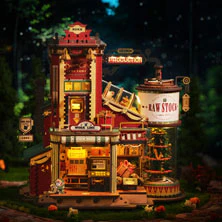 Dream Gift Factory Wood Model Kit - Image 3