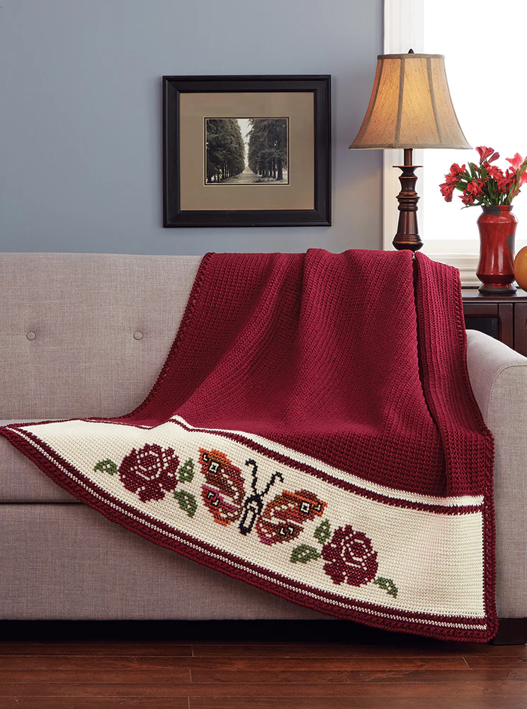 Emperor's Garden Afghan Pattern