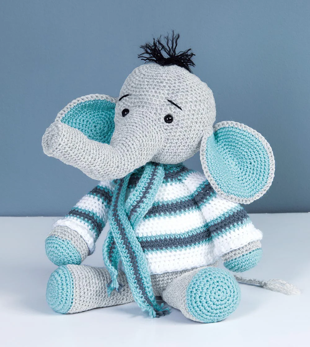 Eric and Emily Elephant Doll Kits - Image 2
