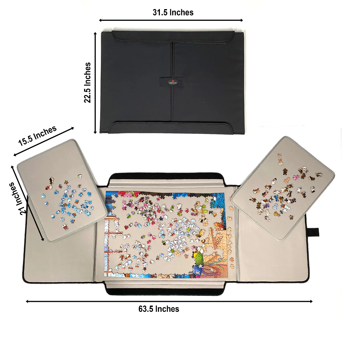 Jigsaw Puzzle Board with Storage - Medium - Image 5