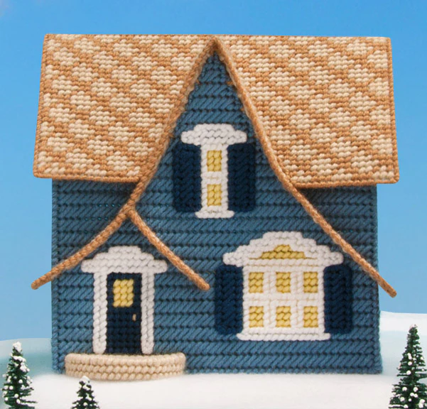 Exclusive Plastic Canvas Village - Image 3