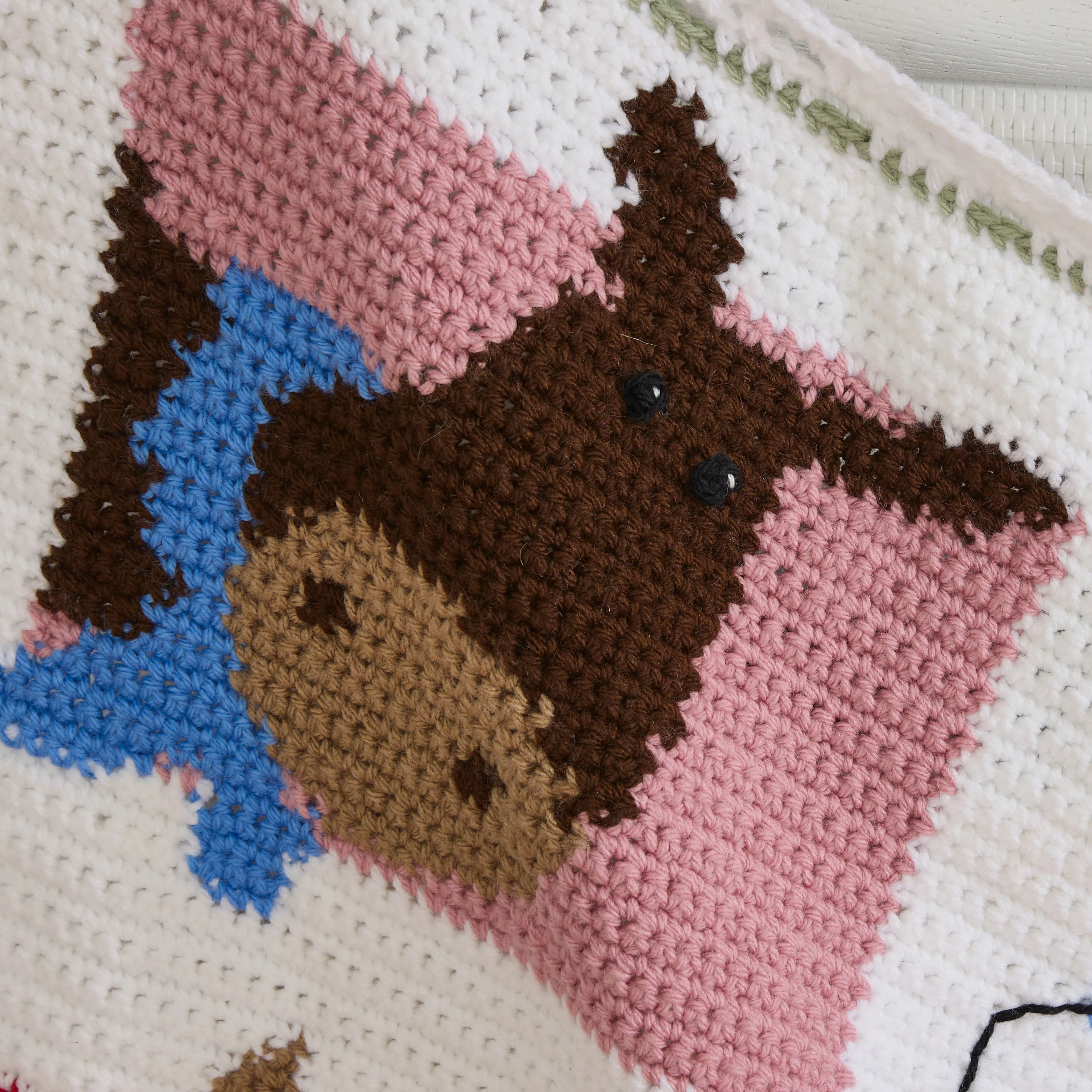 Farm Sweet Farm Baby Crochet Blanket - Image 5