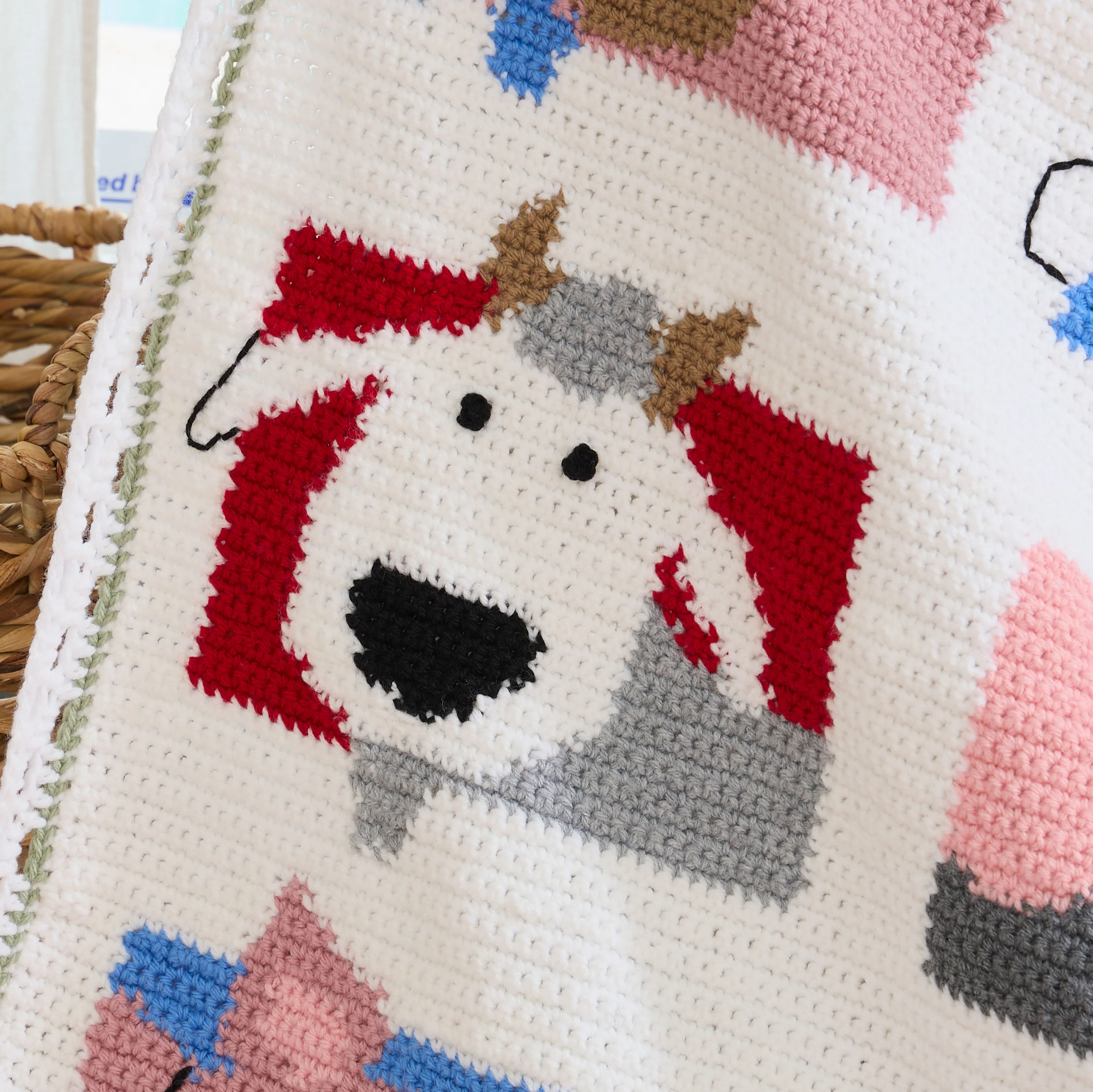 Farm Sweet Farm Baby Crochet Blanket - Image 8