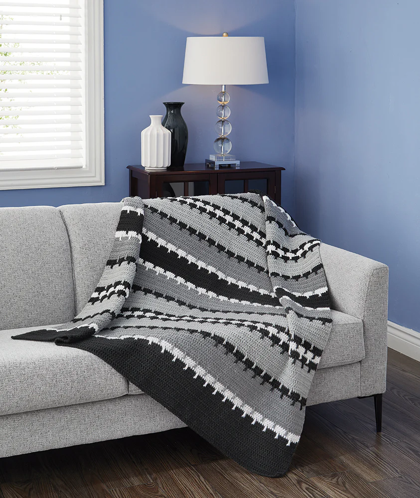 Fences Afghan Pattern