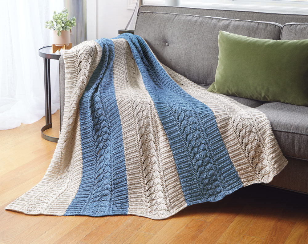 Fishtail Lace Throw Pattern - Image 3