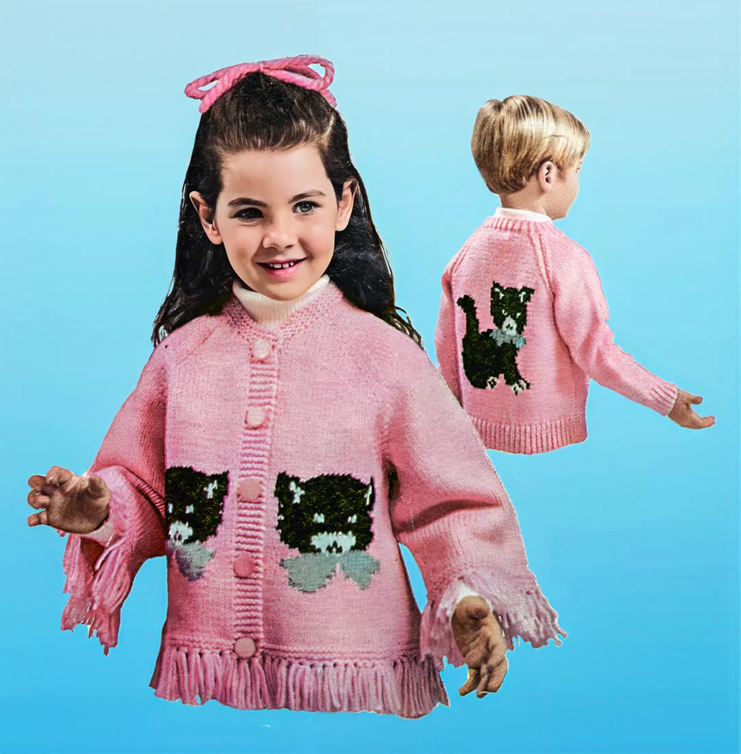 Kitten Cardigan Pattern - Image 2