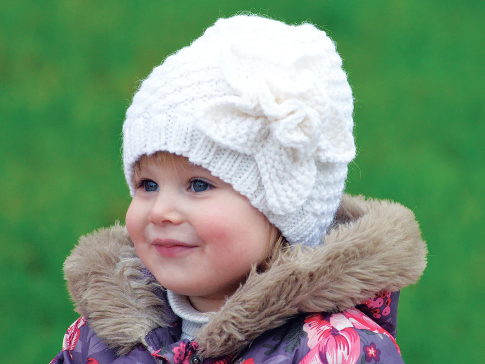 Frozen Flower Hat