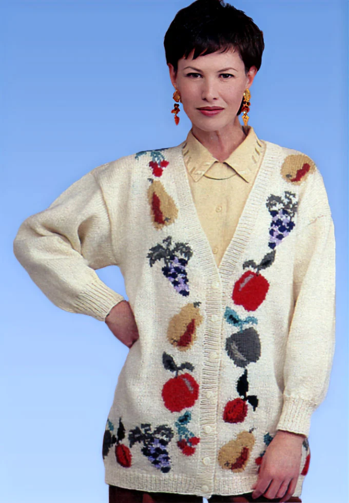 Fruit Cardigan Pattern - Image 2