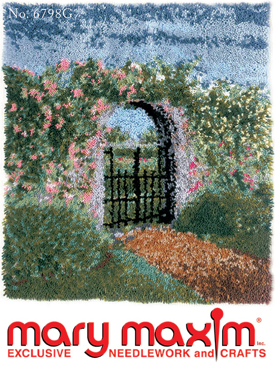 Garden Gate Rug Pattern