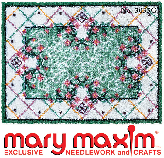 Garden Trellis Rug Pattern