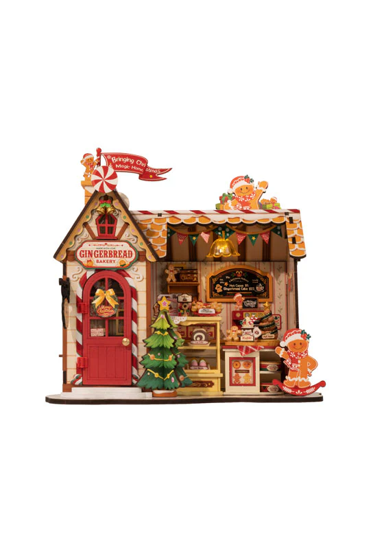 Gingerbread House Wood Model Kit - Image 2