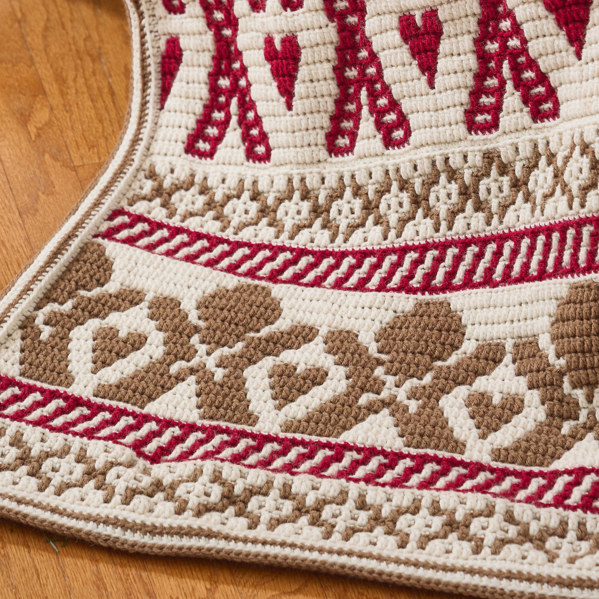 Gingerbread Mosaic Blanket - Image 4