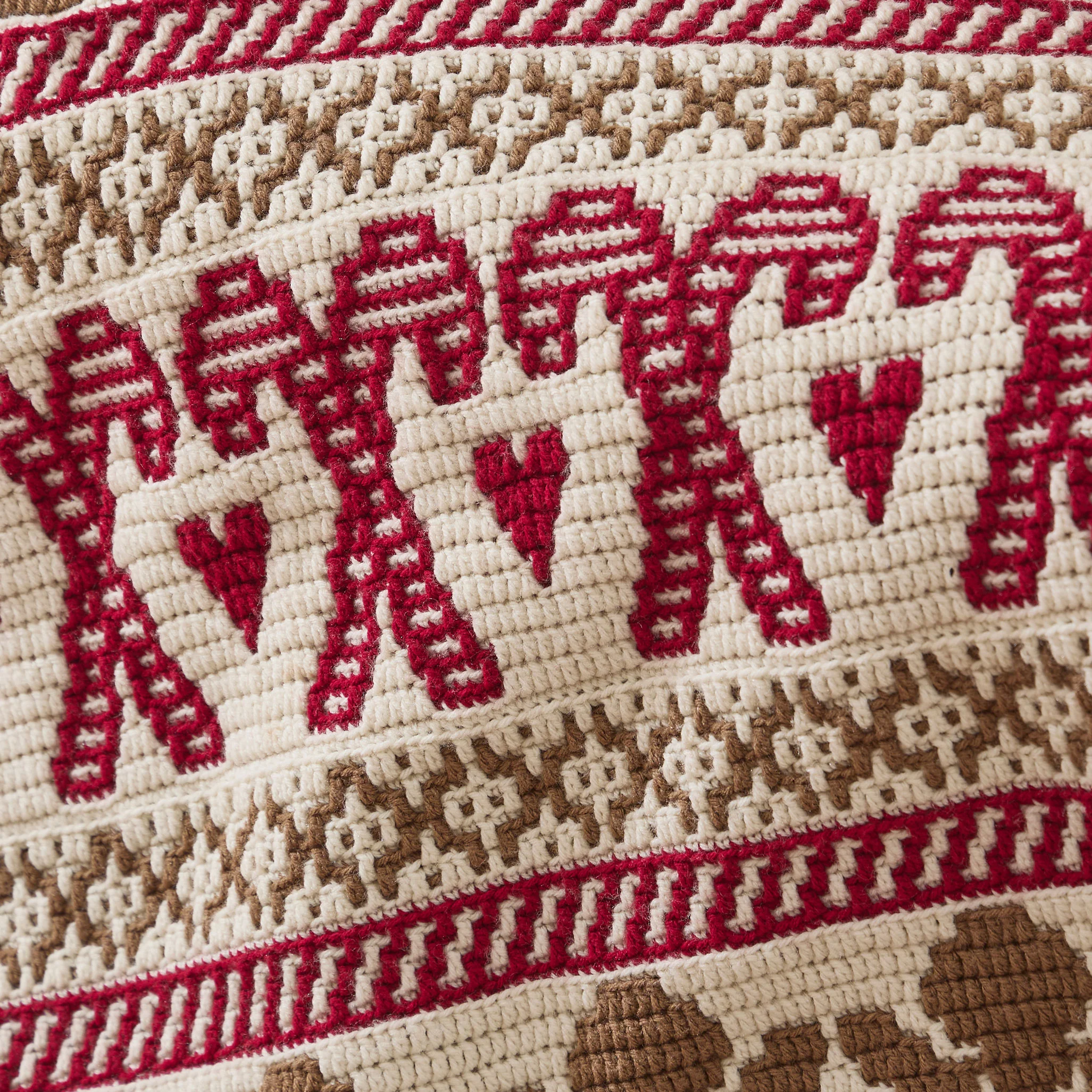 Gingerbread Mosaic Blanket - Image 5