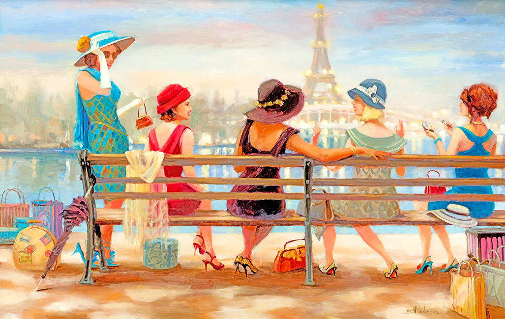 Girls Day Out Jigsaw Puzzle