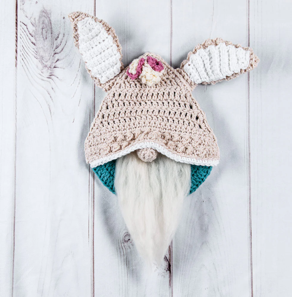 Gnome Bunny Home Door Hanging Pattern