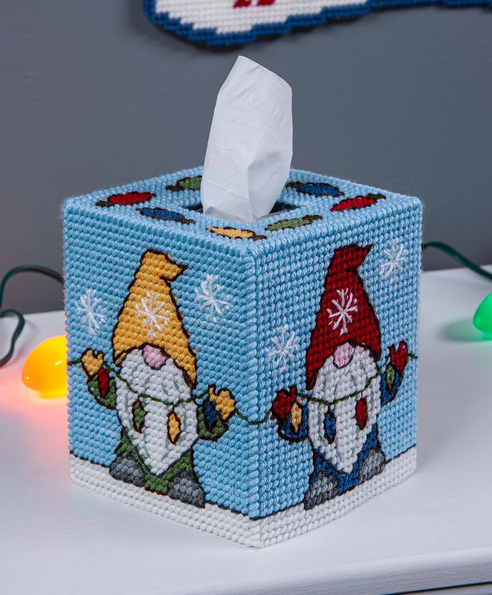 Gnome for the Holidays Plastic Canvas Ensemble - Image 3