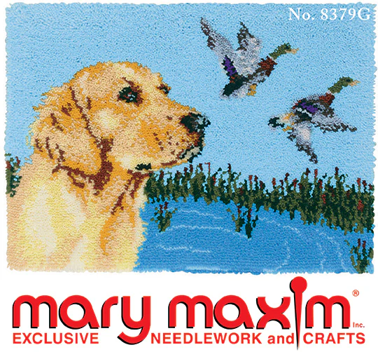 Golden Retriever Rug Pattern