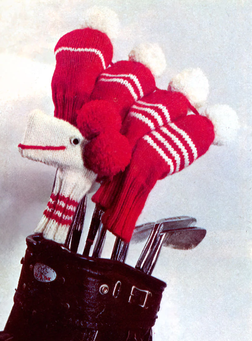 Golf Club Covers & Putter Pup Pattern