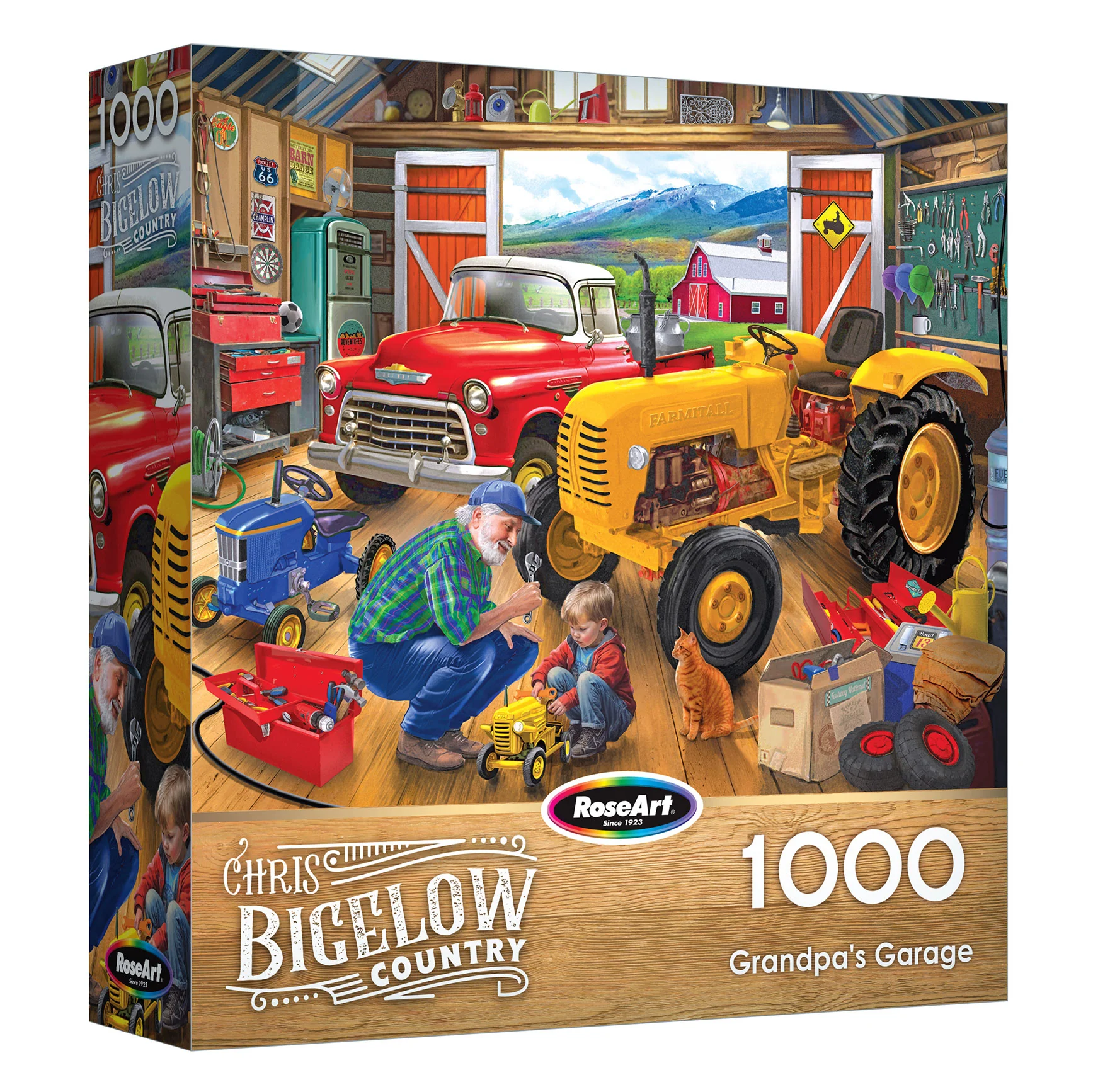 Grandpa's Garage Jigsaw Puzzle - Image 3