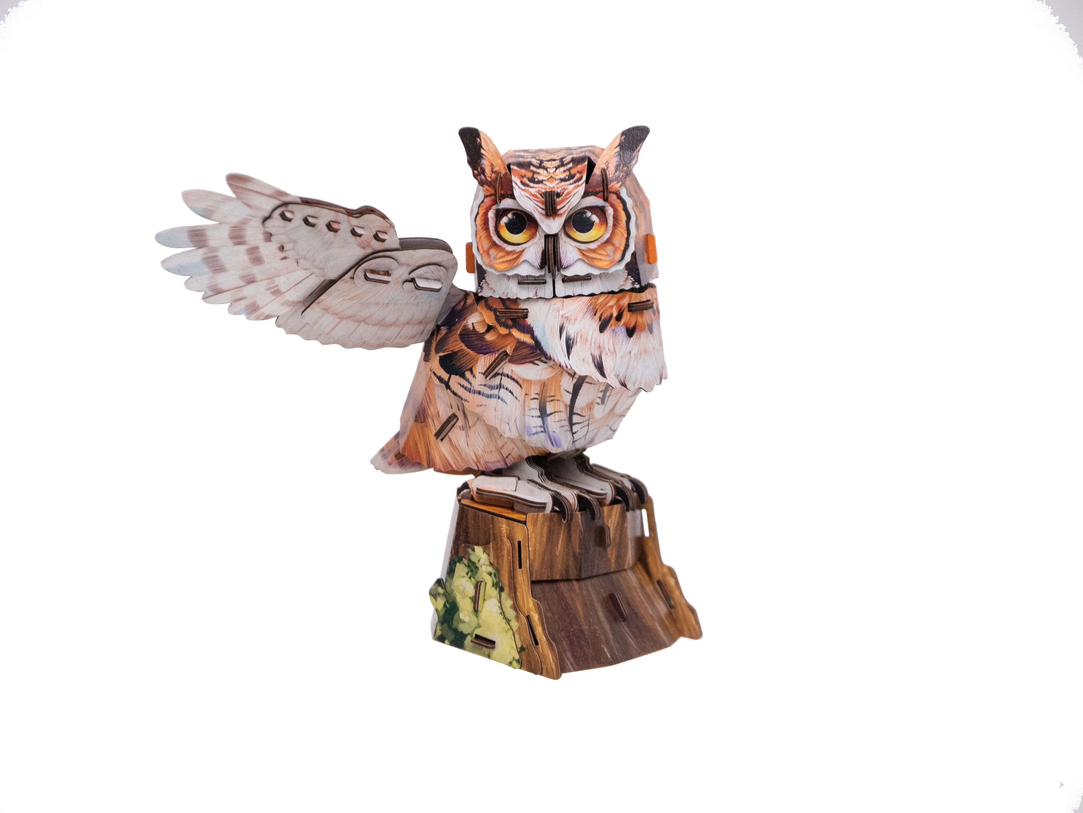 Great Horned Owl 3D Bird Puzzle - Image 3