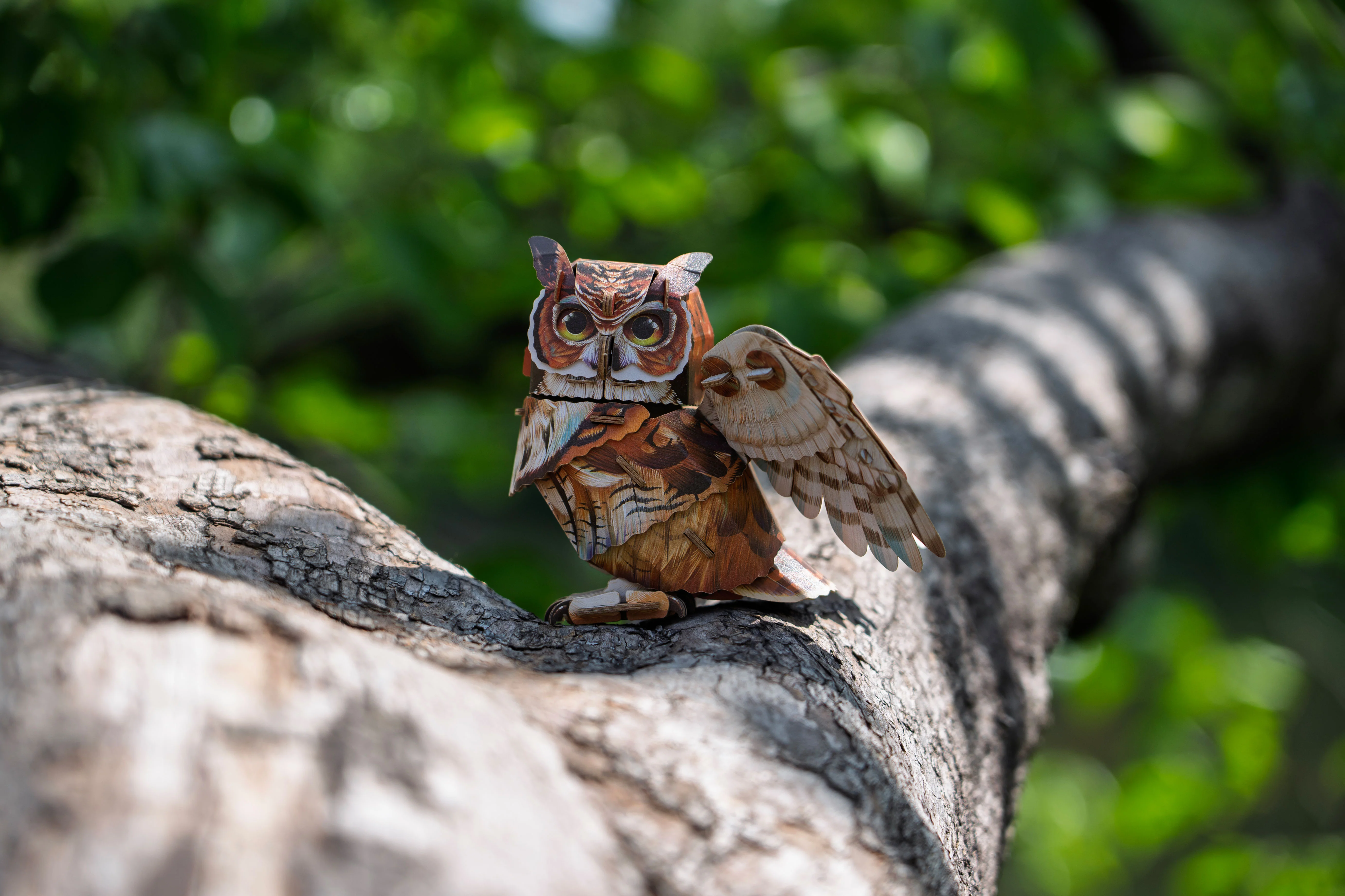 Great Horned Owl 3D Bird Puzzle - Image 9