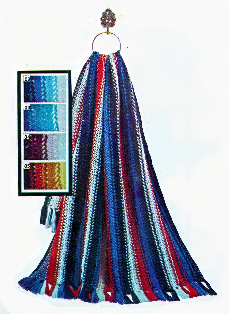 Hairpin Lace Afghan Pattern