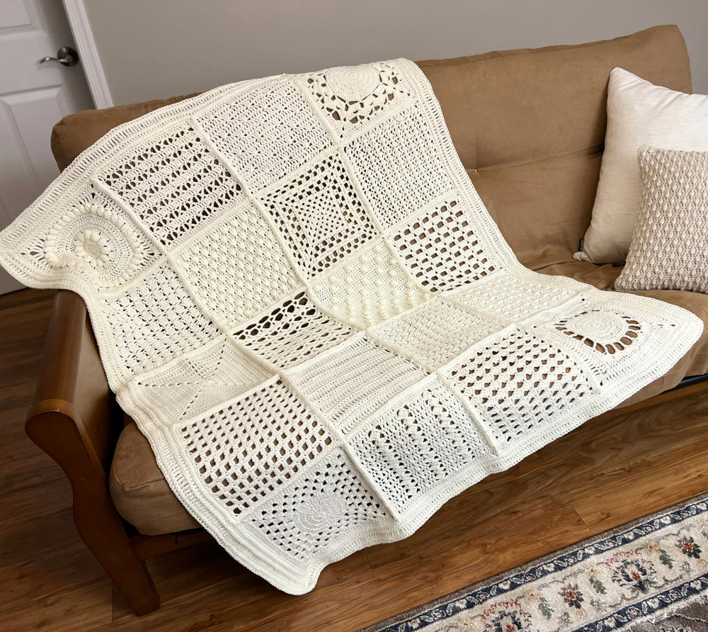 Happiness Squared Blanket - Image 2