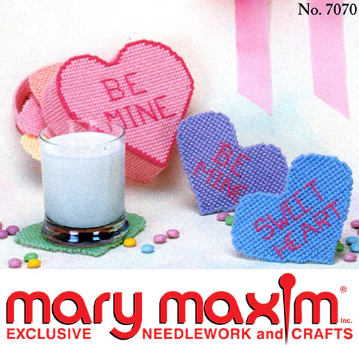Heart Notes Coasters Pattern