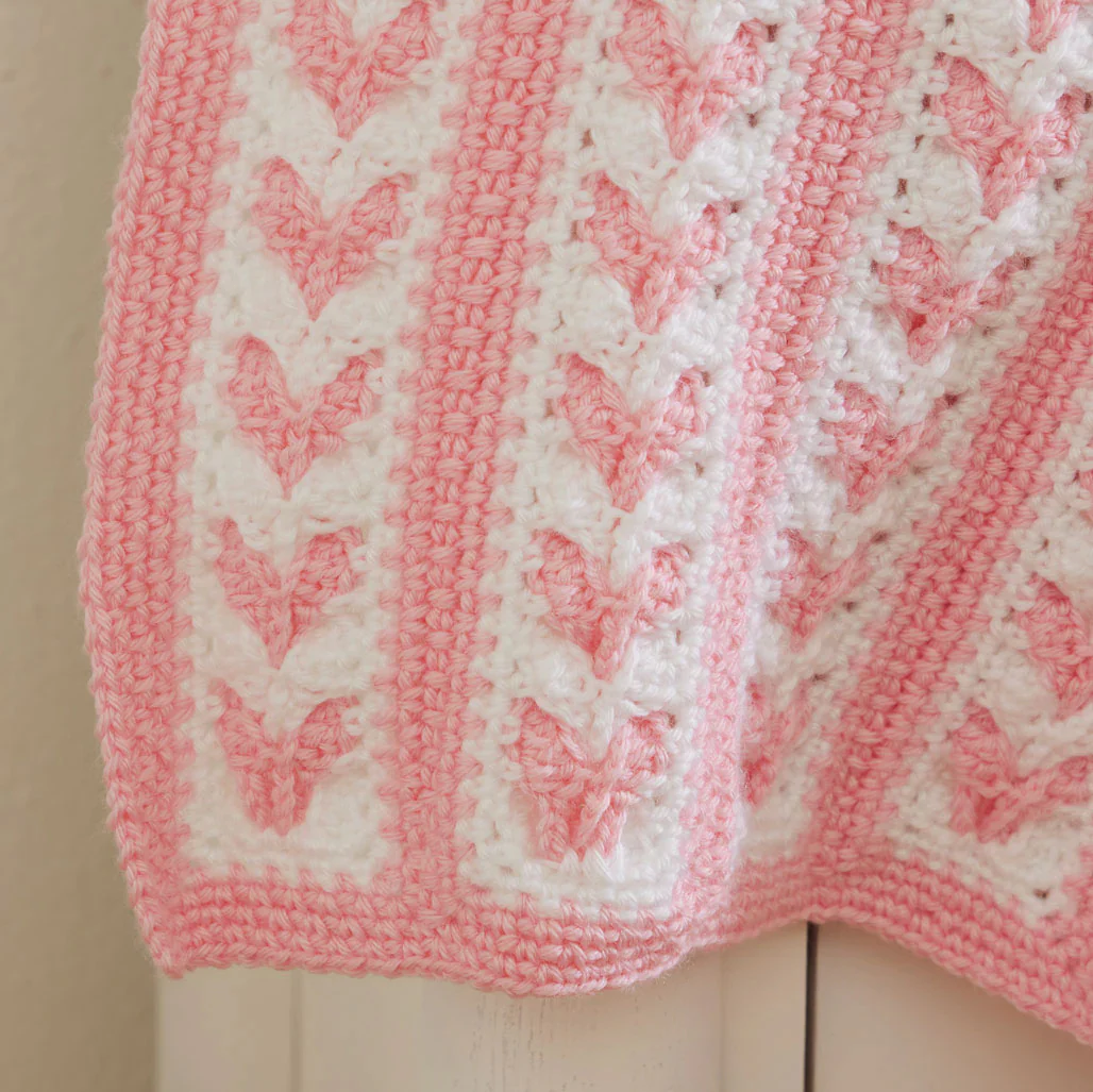 Hearts-A-Plenty Afghan Pattern - Image 2