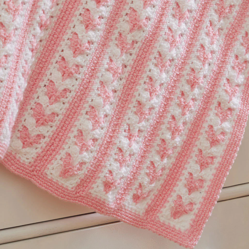 Hearts-A-Plenty Afghan Pattern - Image 4