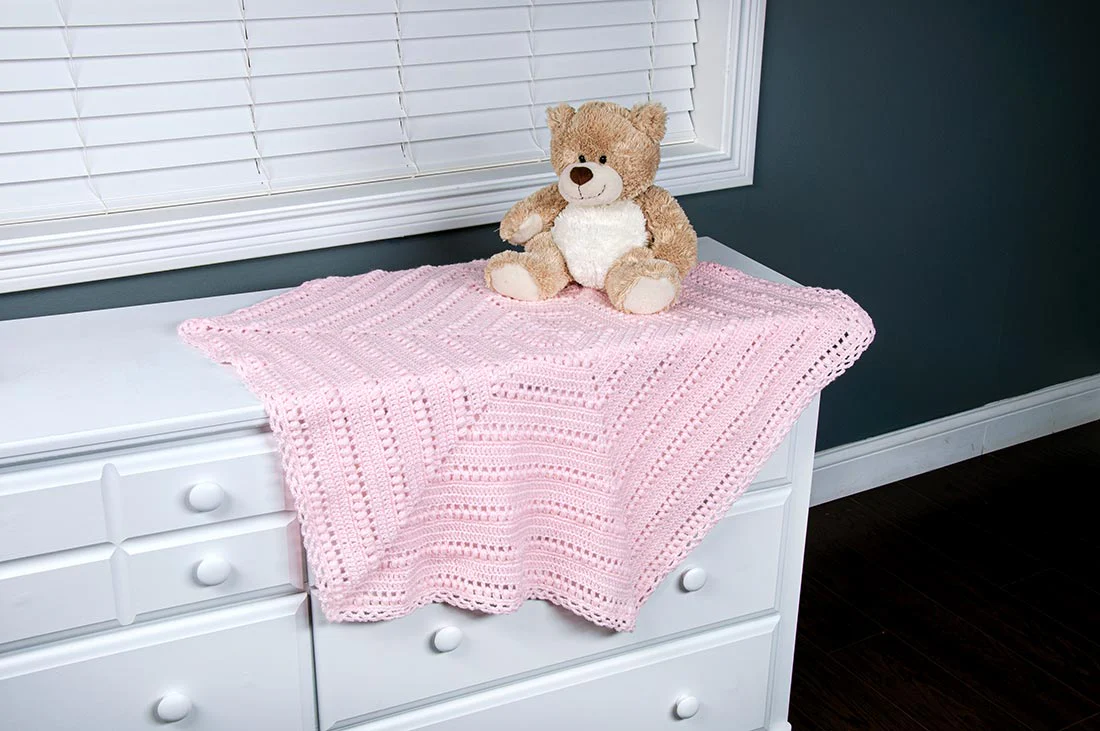 Hexagon and Baby Diamonds Blanket Pattern