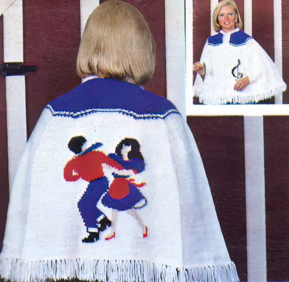 Hoe Down Cape Pattern