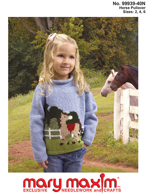 Horse Pullover Pattern