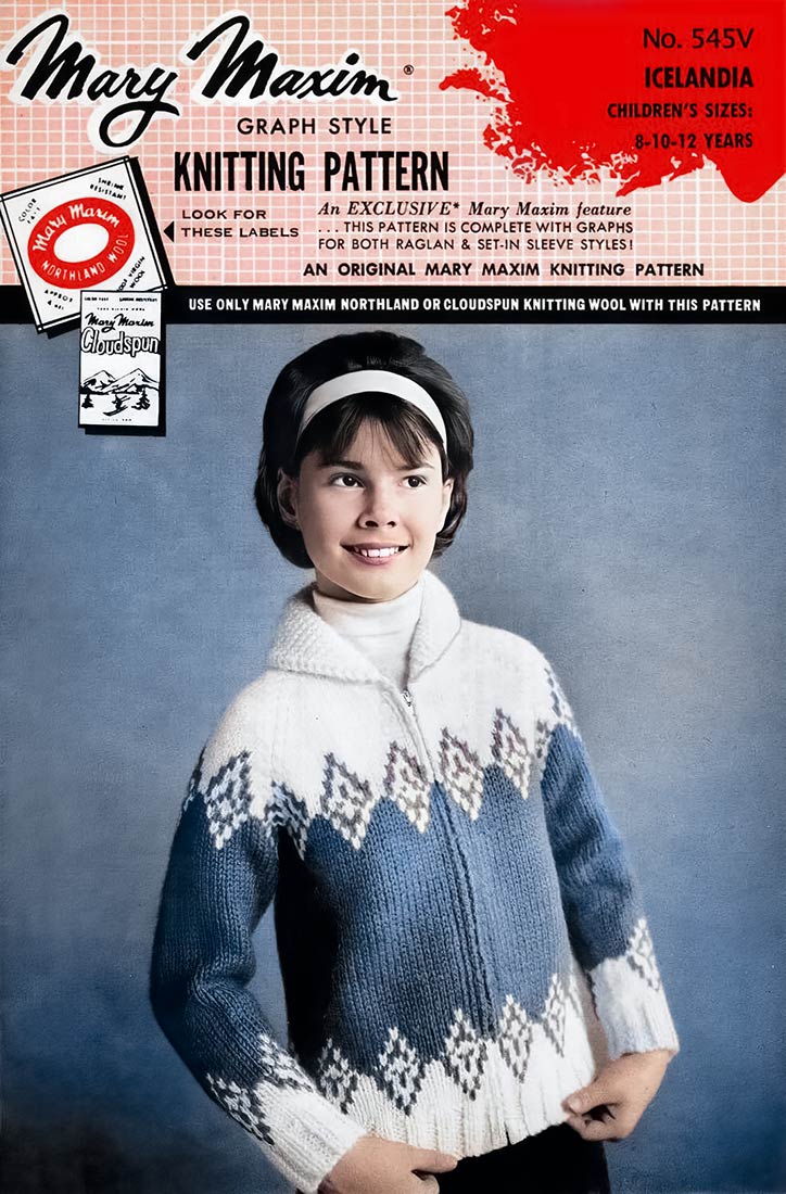 Icelandia Cardigan Pattern