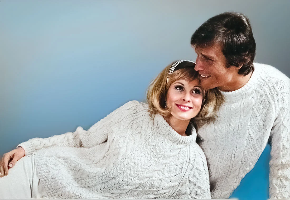Ladies' & Teens Aran Fisherman Sweater Pattern - Image 2