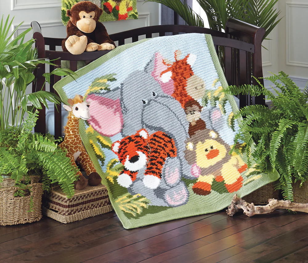 Jungle Love Afghan