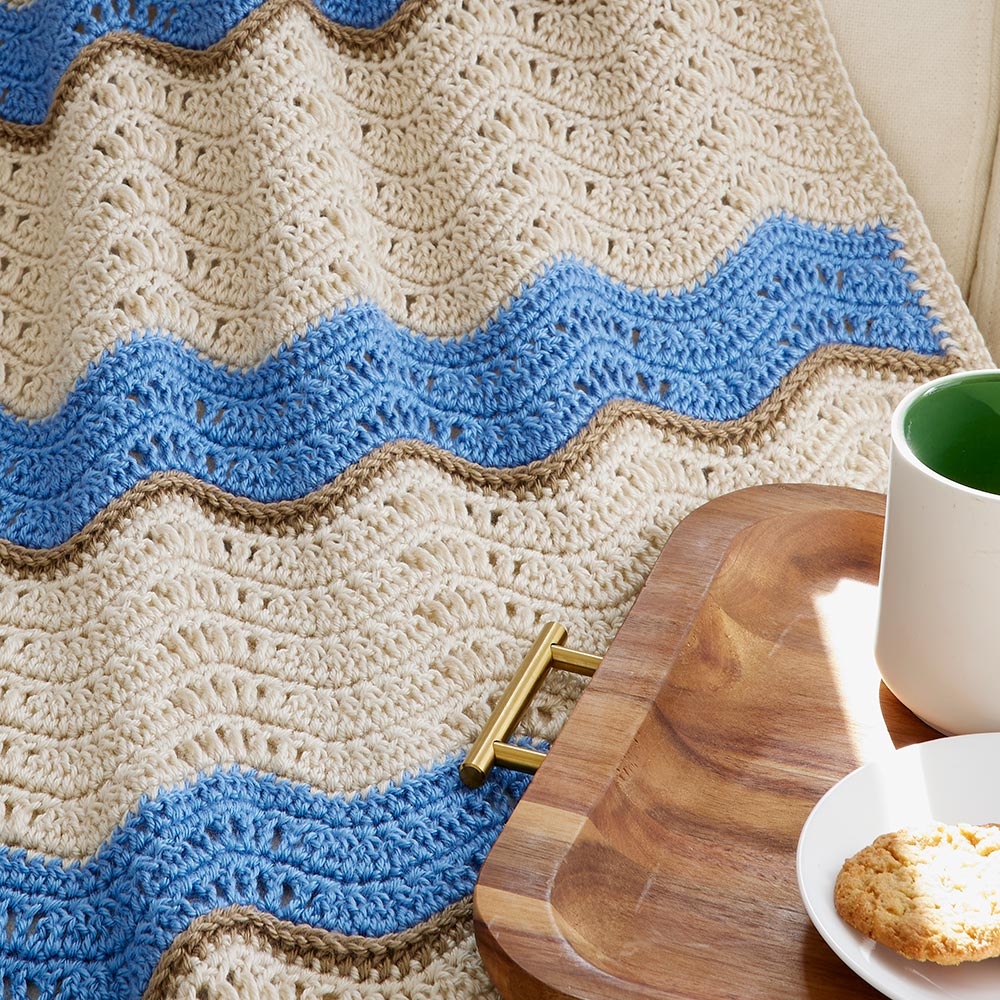 Simply Stunning Ripple Afghan - Image 2