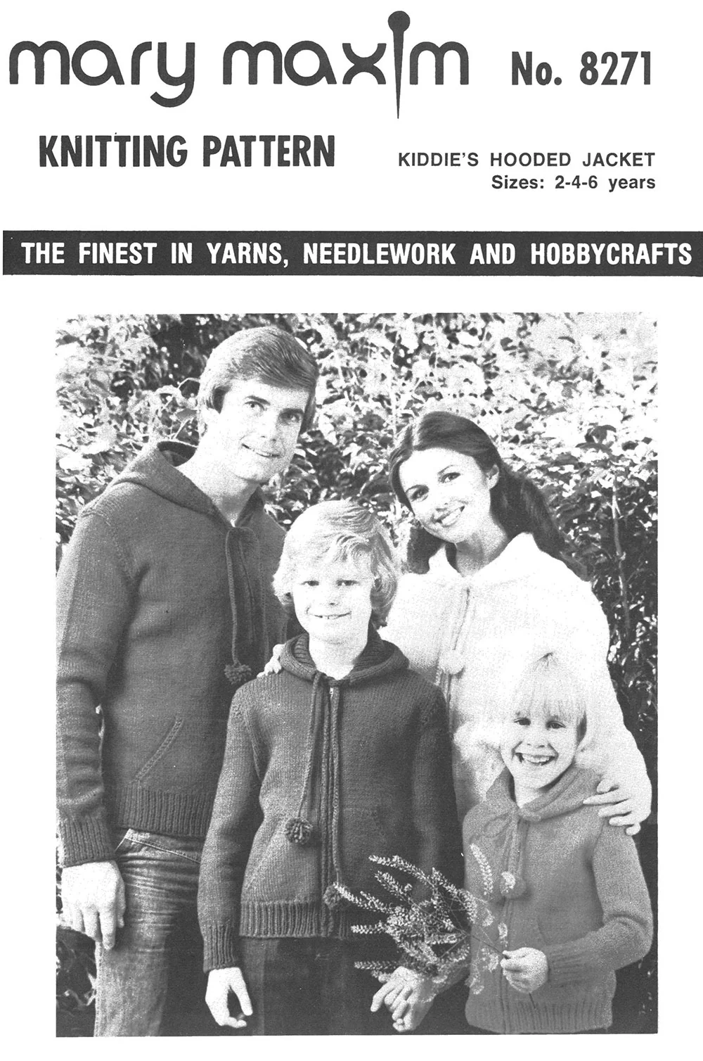 Kiddie's Hooded Jacket Pattern - Image 2