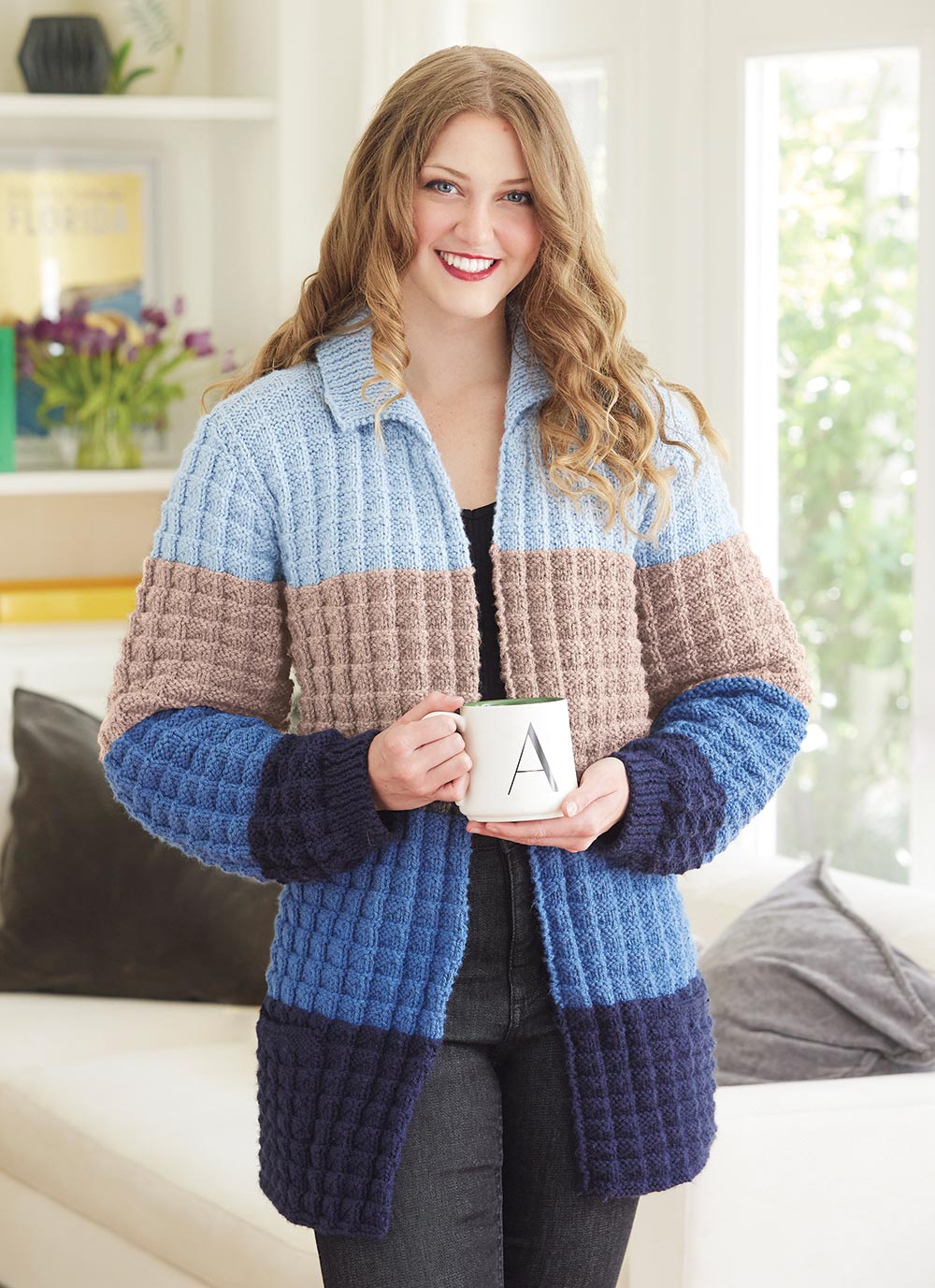 Knit Triangles Cardigan Pattern