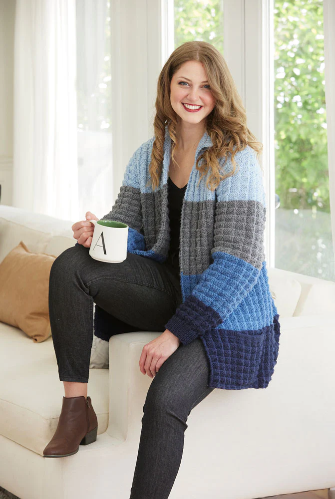 Knit Triangles Cardigan Pattern - Image 4