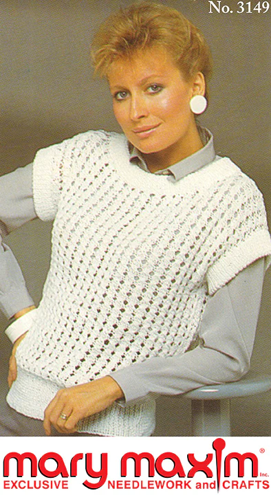 Knitted Pullover Pattern