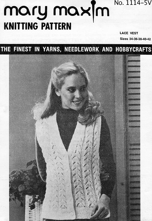 Lace Vest Pattern