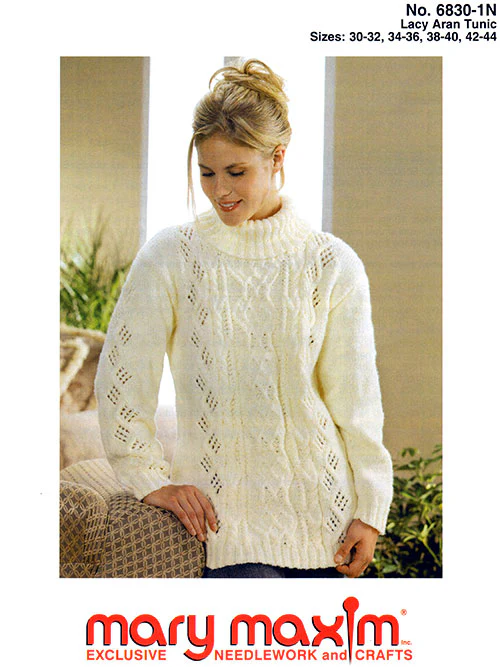Lacy Aran Tunic Pattern