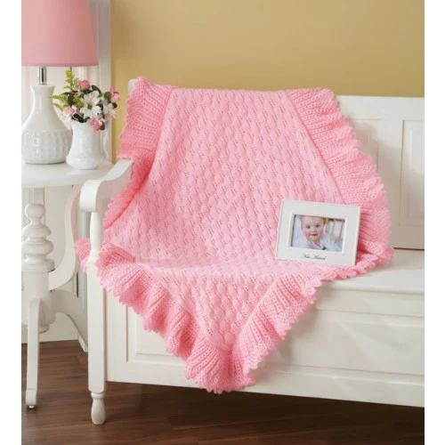 Lacy Ribbed Blanket