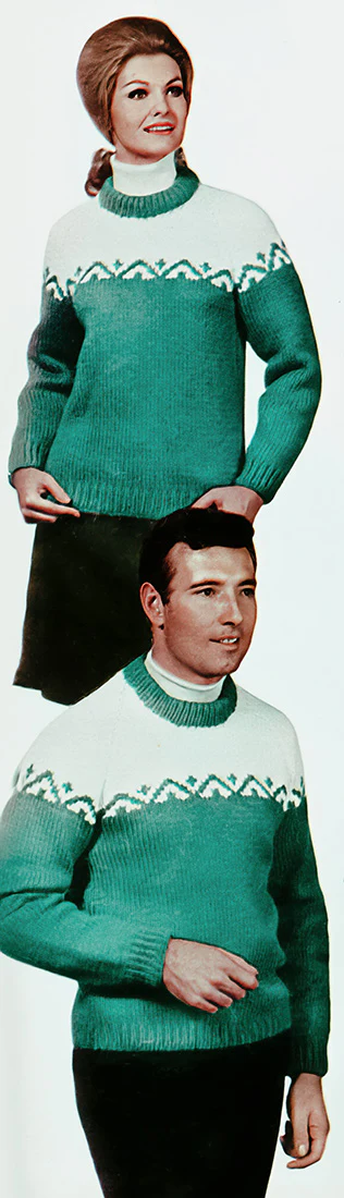 Ladies' and Men's Pullovers Pattern