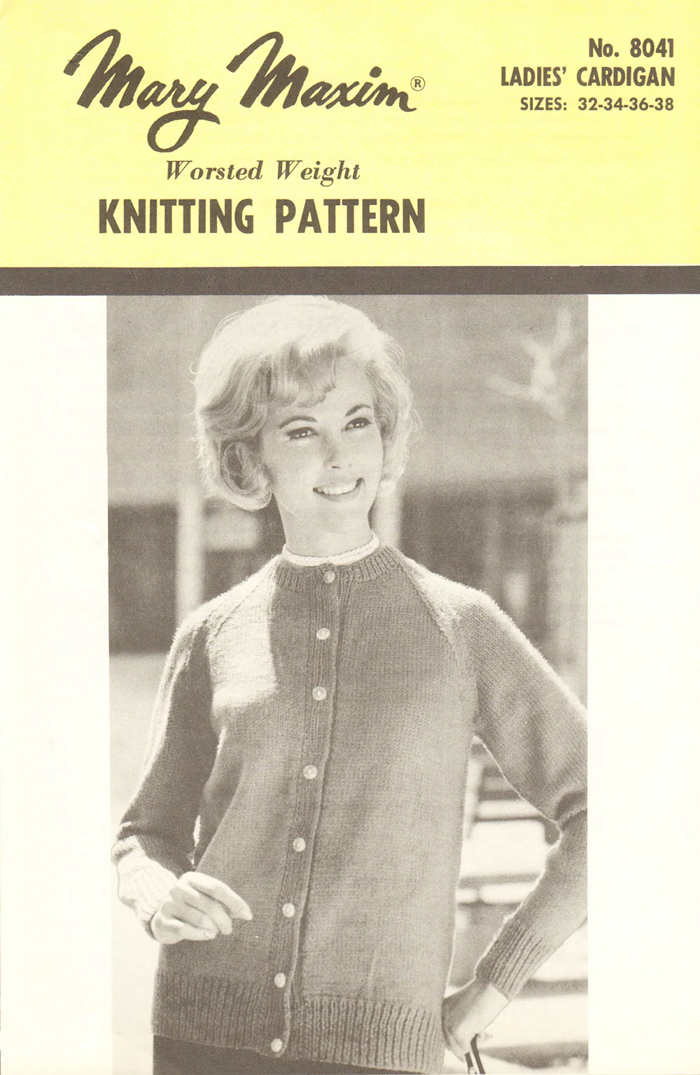 Ladies' Cardigan Pattern
