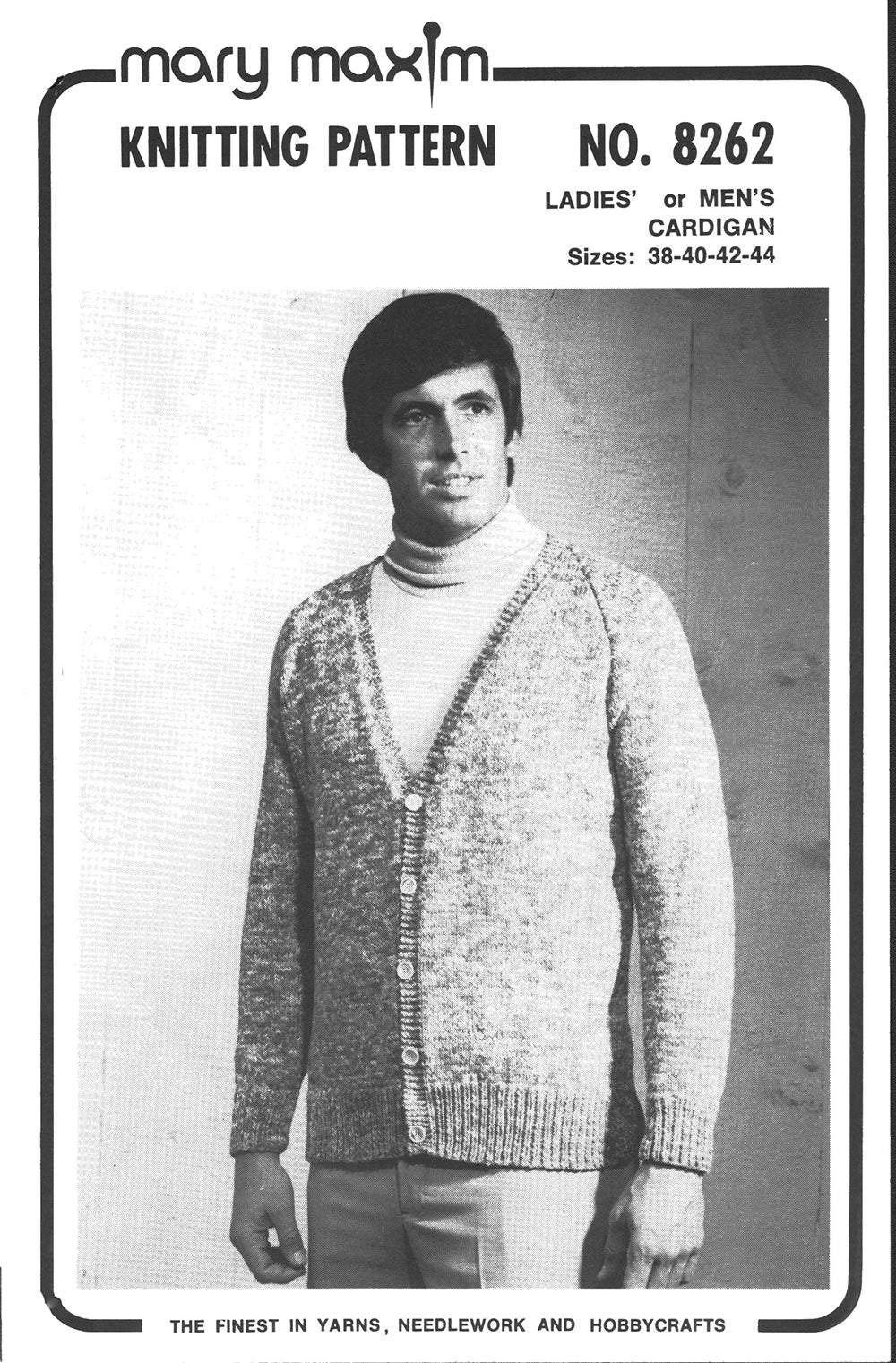 Ladies' Or Men's V-Neck Cardigan Pattern - Image 2